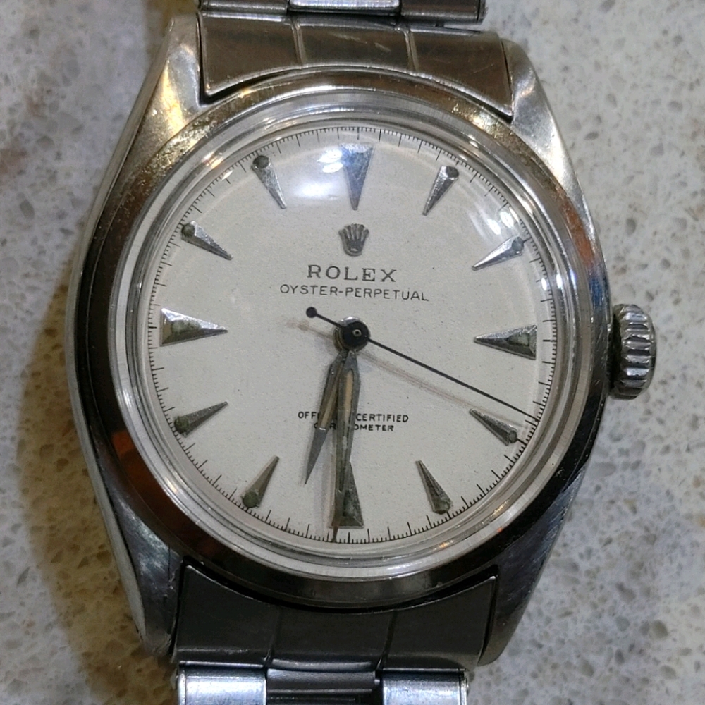 1952 Rolex Oyster Perpetual Bubbleback